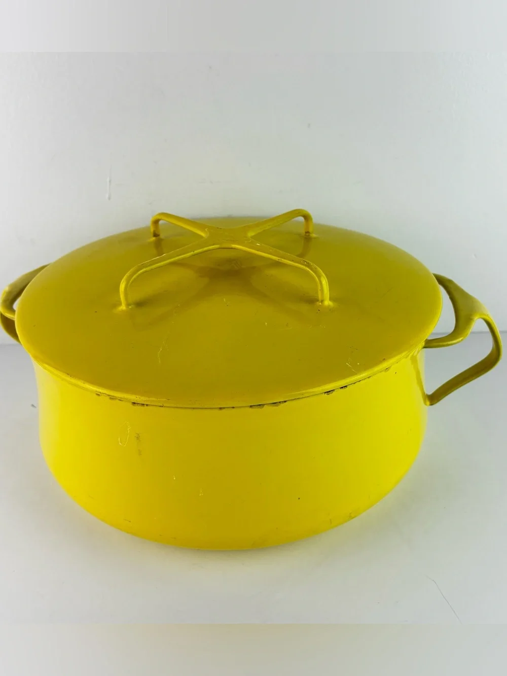 Dansk Kobenstyle Vintage 1950’s Covered Enamel Dutch Oven